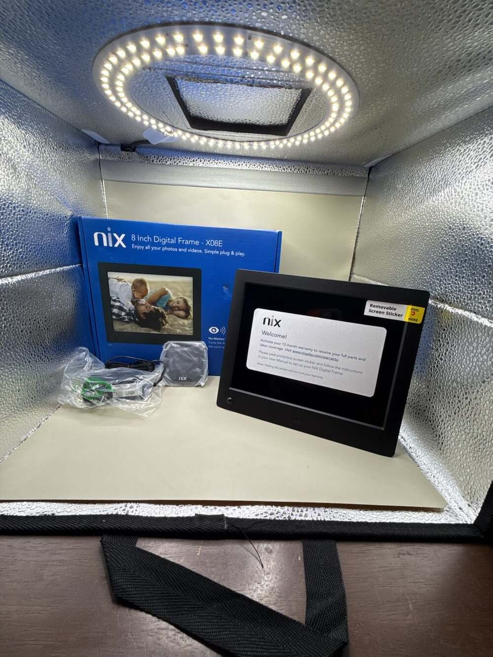 Nix 8 Inch Digital Photo Frame X08E